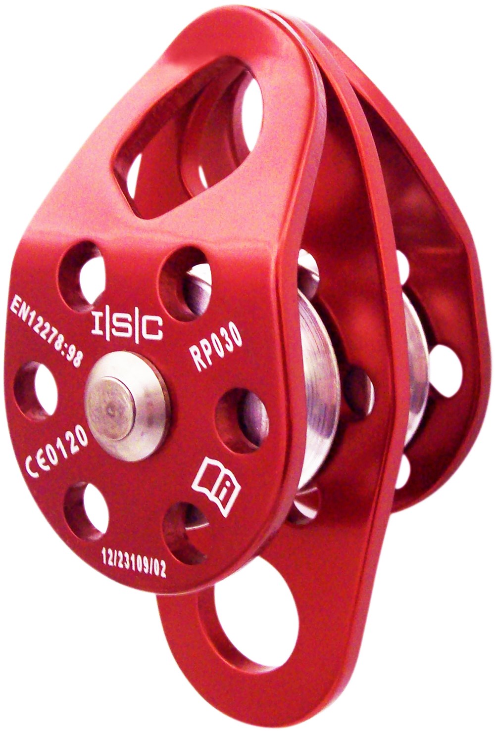 POLEA EIGER DOUBLE PULLEY RED-ISC