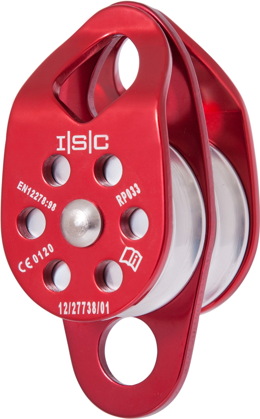 POLEA MEDIUM DOBLE P/PULLEY BEARING ALI RED