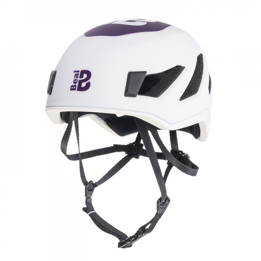CASCO INDY- BICOLOR WHITE AND PURPLE- BEAL