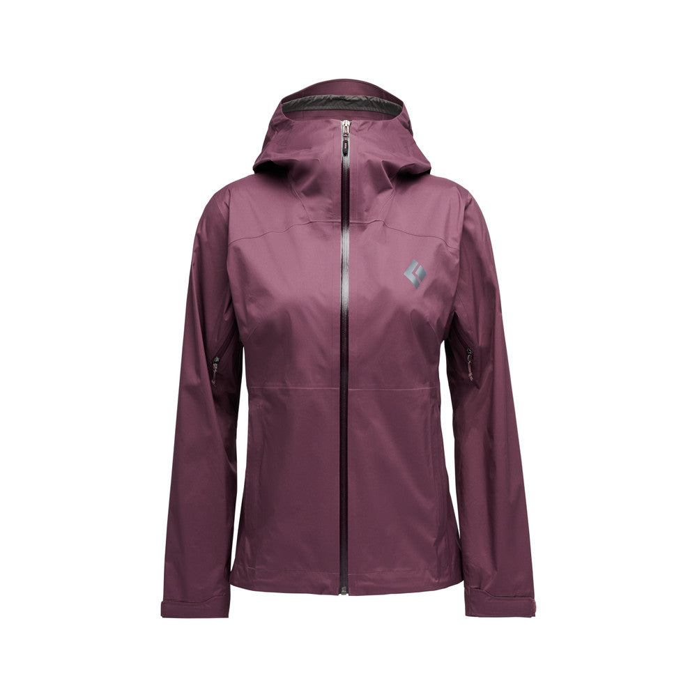 CHAMARRA IMPERMEABLE-FINE LINE STRETCH RAIN SHEEL-BLACK DIAMOND