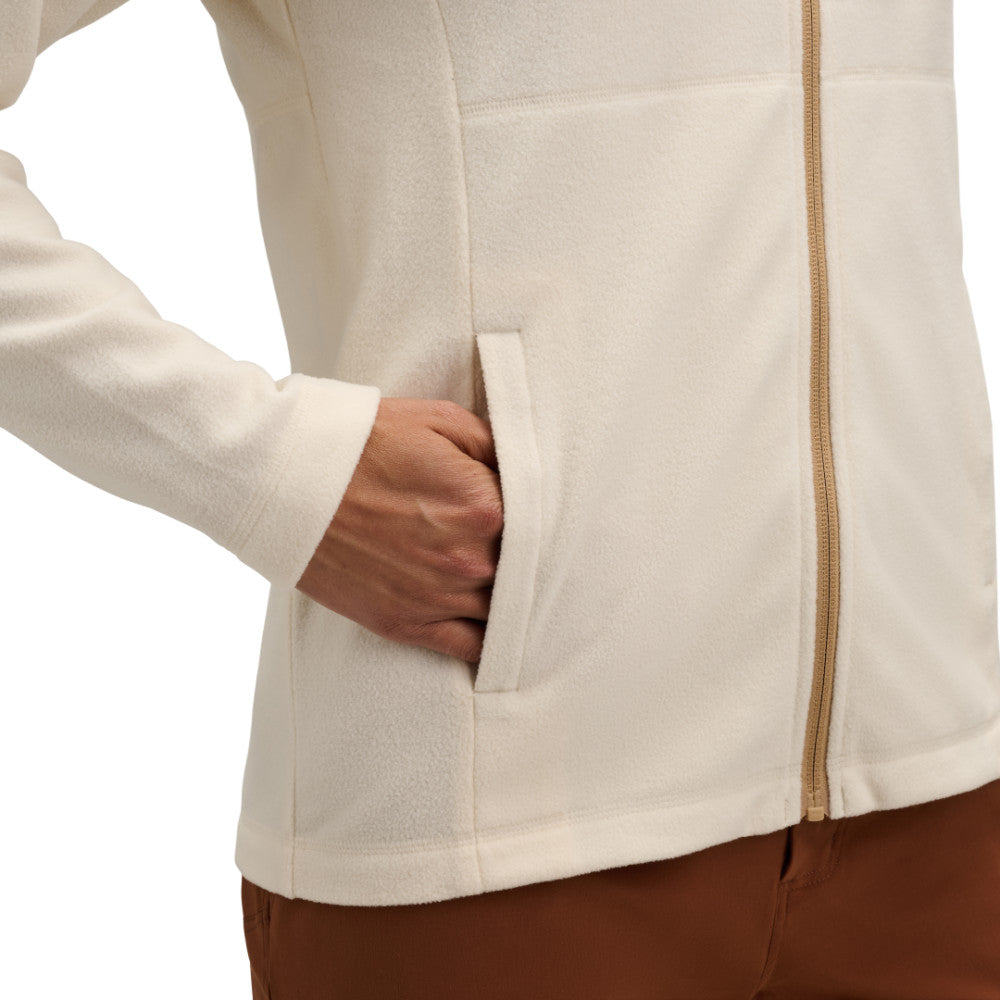 CHAMARRA POLAR-RIFHT FULL ZIP-MUJER-BLACK DIAMOND