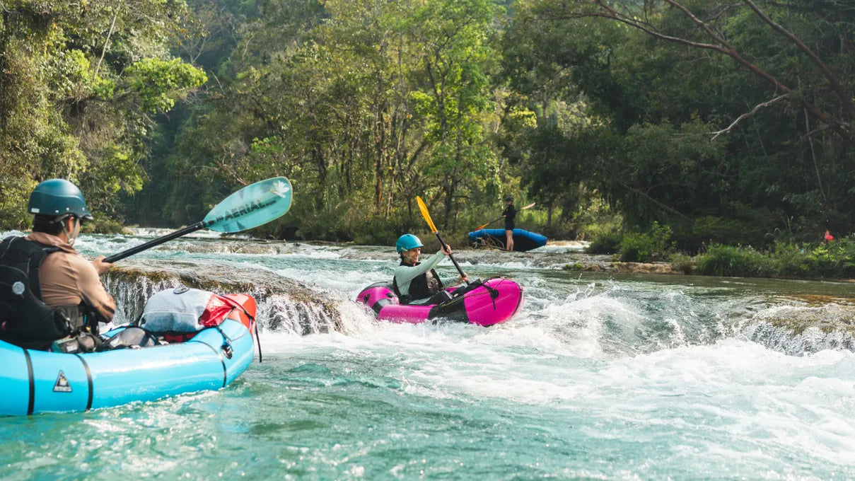 INTRODUCCION AL PACKRAFT EN CASCADAS DE AGUA AZUL - 2 DÍAS