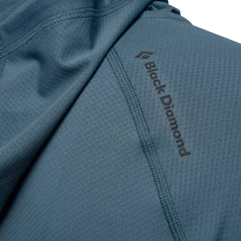 SUDADERA-ALPENGLOW HOODY- CREEK BLUE-BLACK DIAMOND