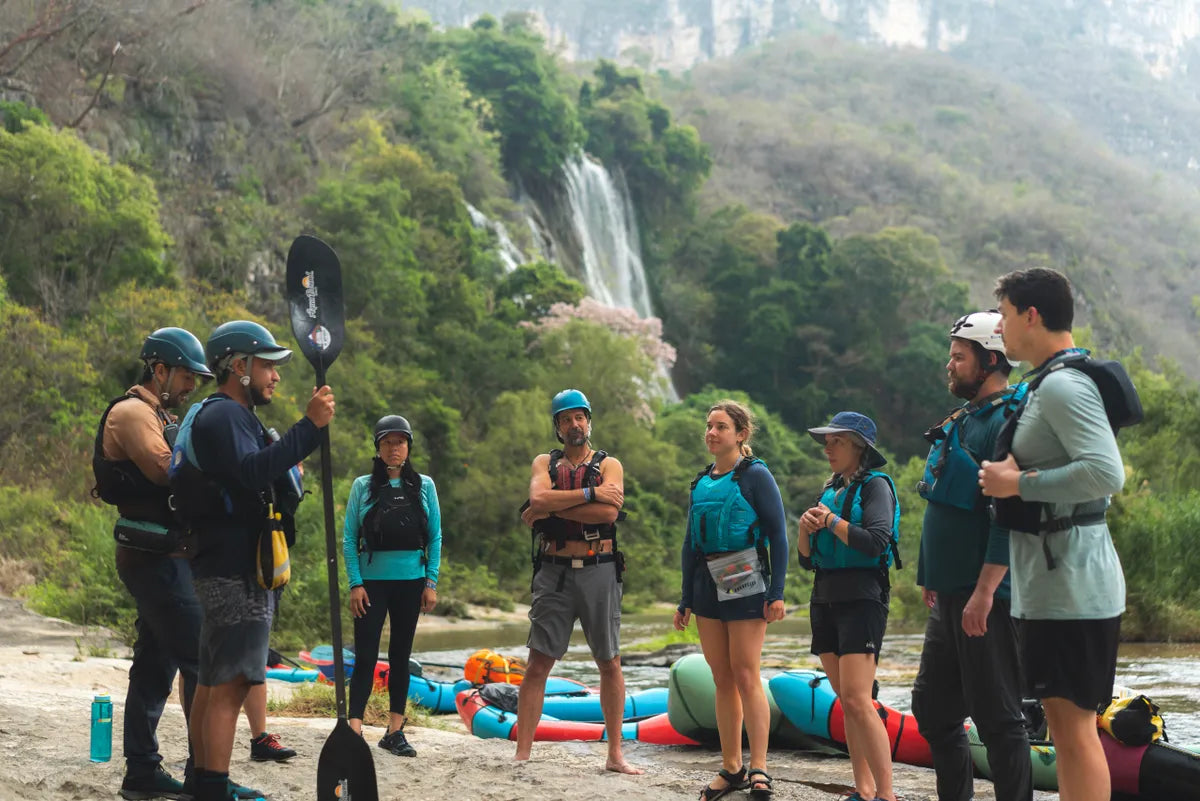 INTRODUCCION AL PACKRAFT EN CASCADAS DE AGUA AZUL - 2 DÍAS