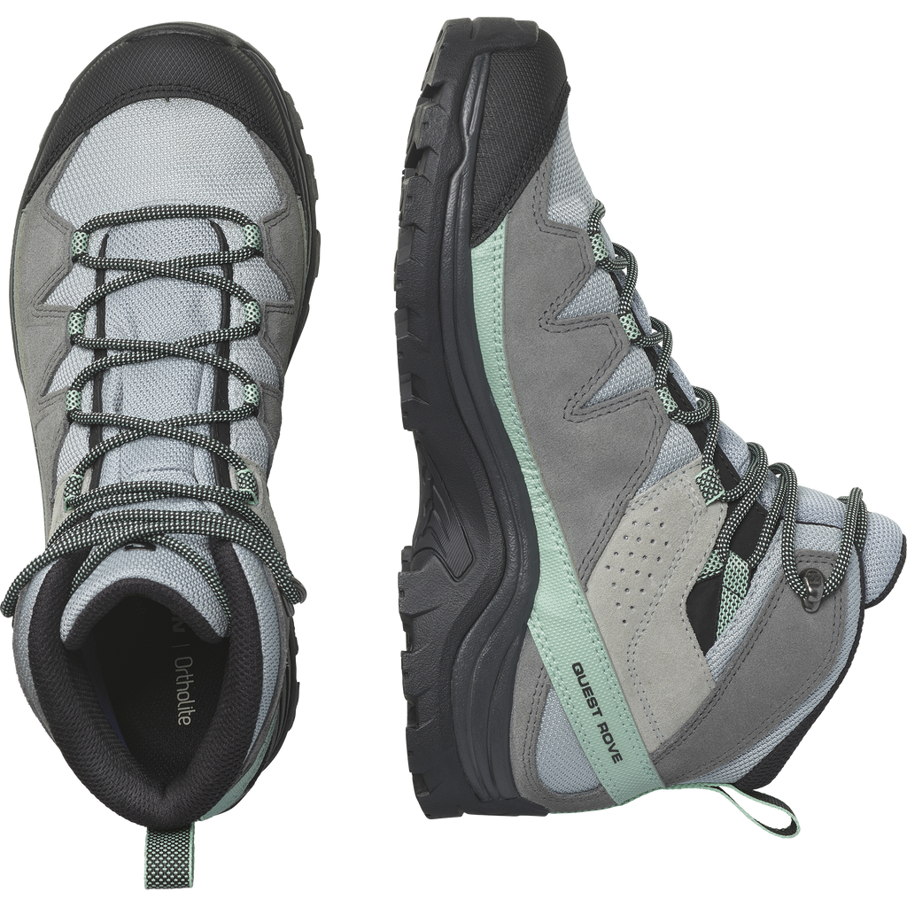 BOTA DE SENDERISMO- QUEST ROVE GORE TEX-MUJER- SALOMON