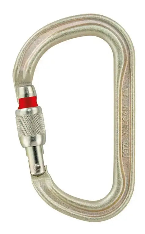 MOSQUETÓN DE ACERO-VULVAN SCRE LOCK-PETZL