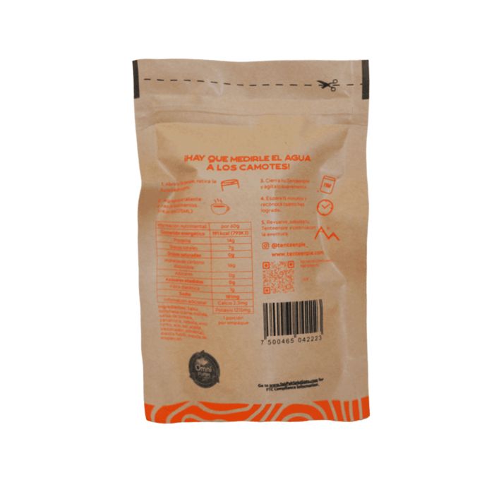 COMIDA DESHIDRATADA-PASTA BOLOÑESA-TENTEENPIE