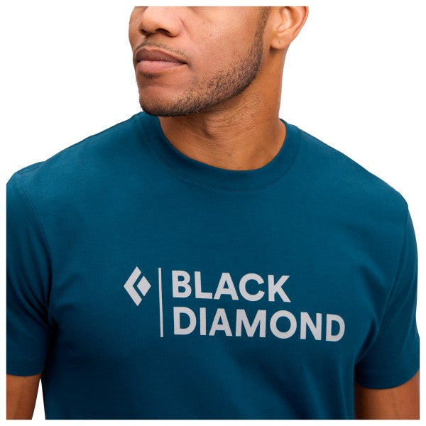 PLAYERA MANGA CORTA-MINISTACKED-INDIGO-BLACK DIAMOND