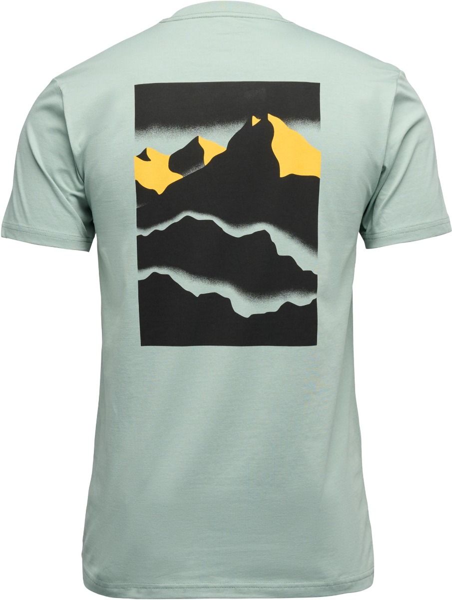 PLAYERA MANGA CORTA-MOUNTAINSCAPE-BLACK DIAMOND