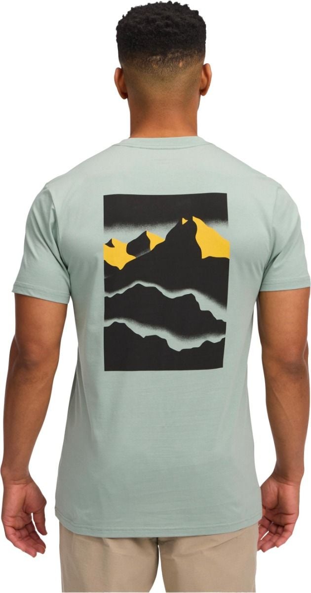 PLAYERA MANGA CORTA-MOUNTAINSCAPE-BLACK DIAMOND