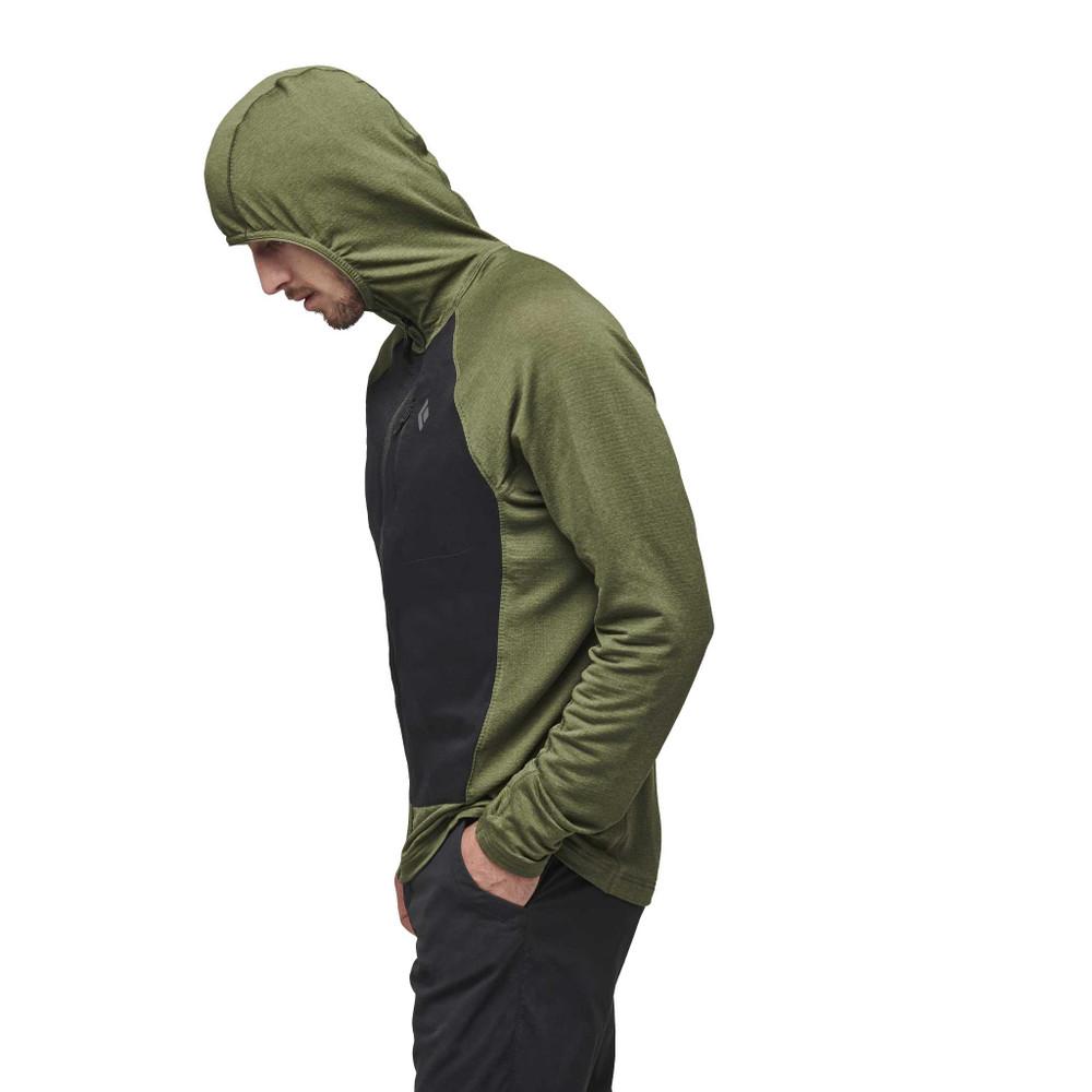 SUDADERA BLACK DIAMOND- COEFFICIENT LT- TUNDRA-HOMBRE