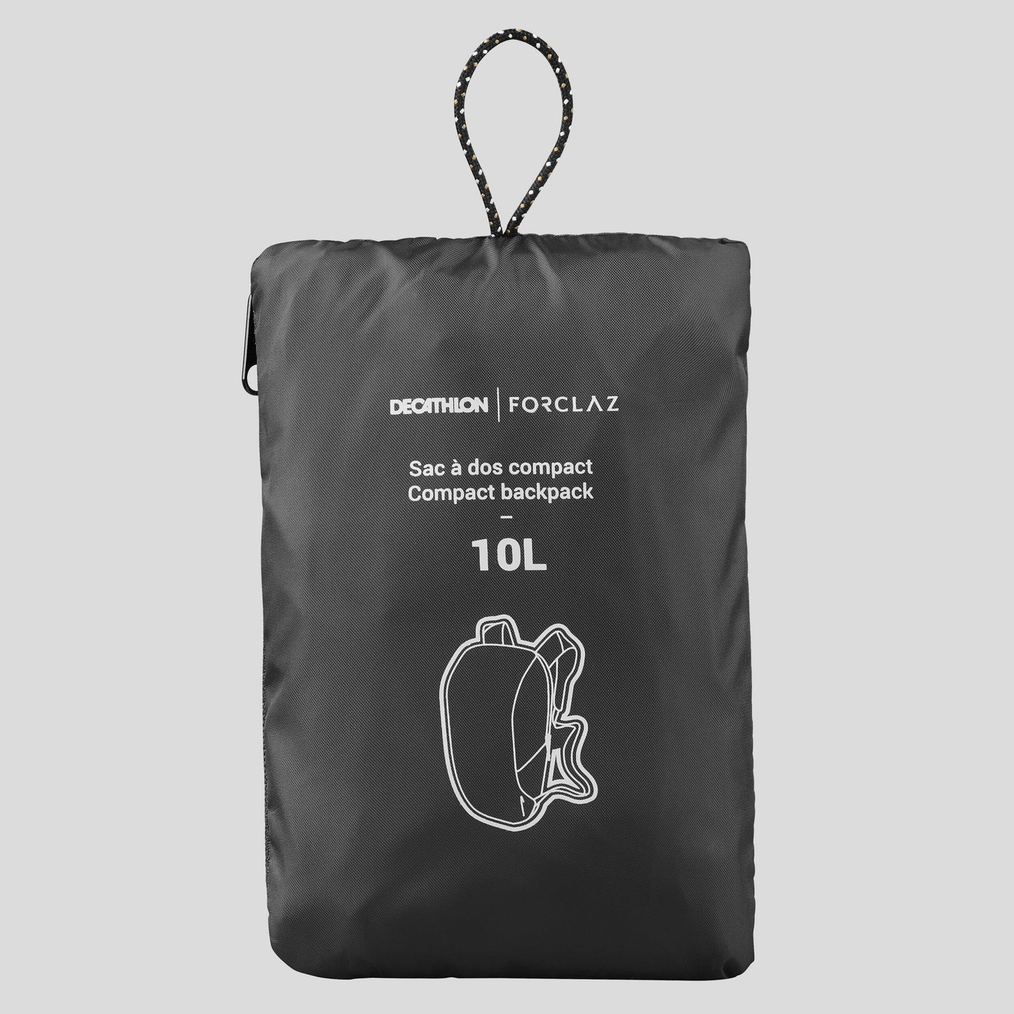MOCHILA COMPACTA-10 LITOS-DECATHLON|FORCLAZ