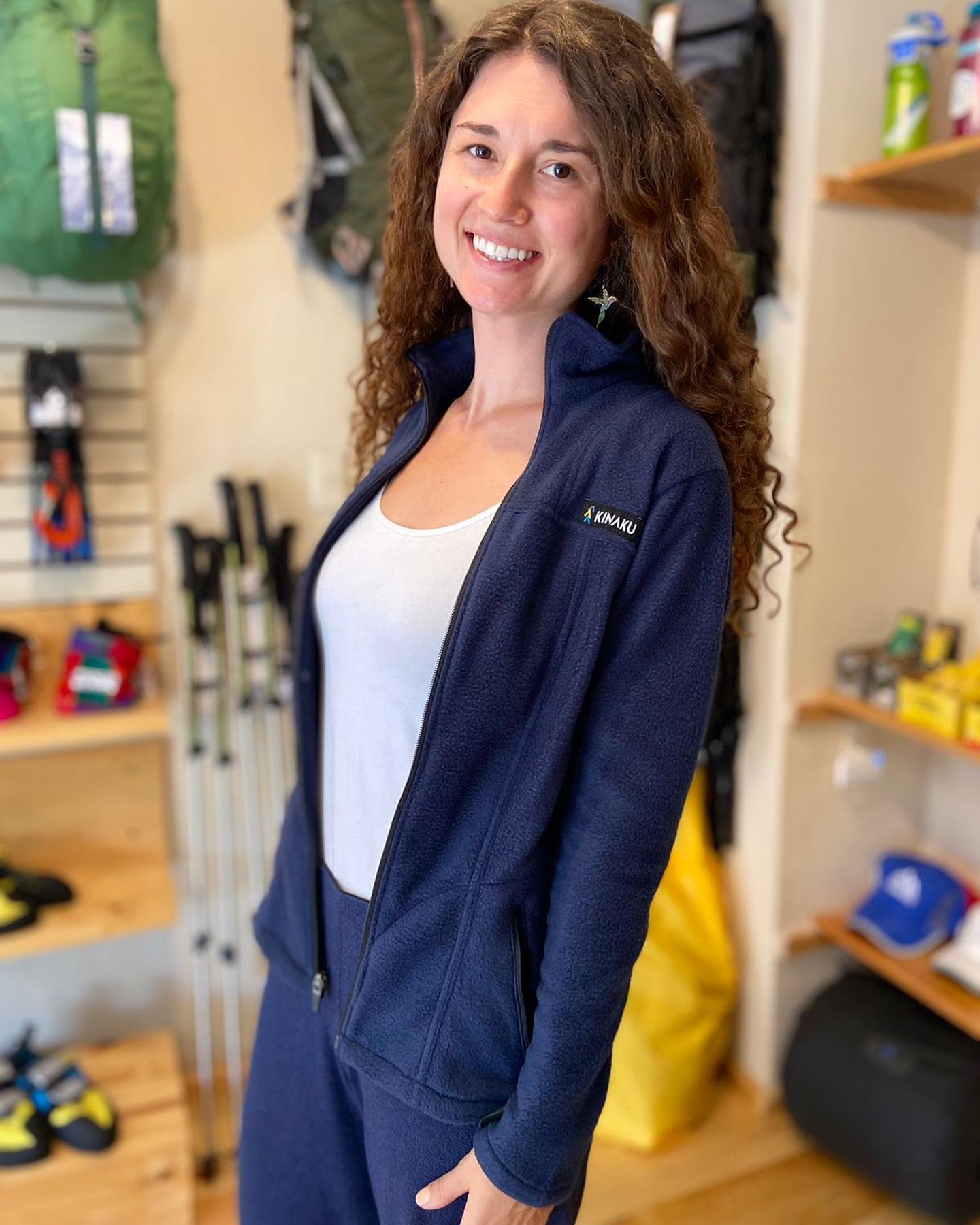 CHAMARRA POLAR- IXTIC- MUJER- KINAKU