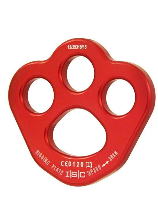 PLACA MULTIANCLAJE-SMALL RIGGING PLATE-36KN-ALI RED-ISC