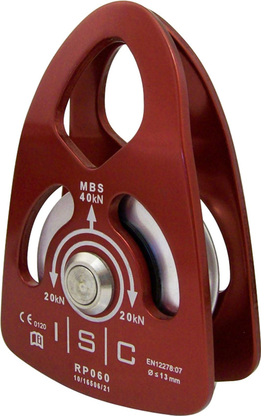 POLEA-SMALL SINGLE P/PULLEY BEARING ALI RED-ISC