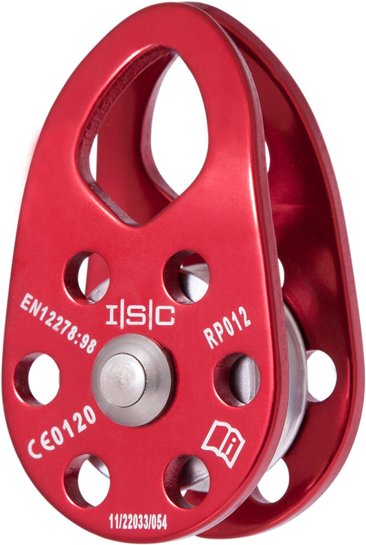 POLEA-SMALL EIGER PULLEY 13MM RED-ISC