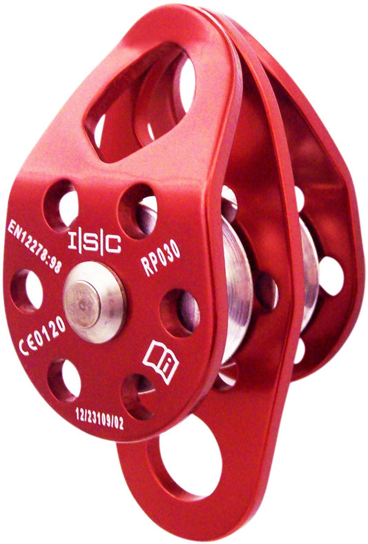 POLEA EIGER DOUBLE PULLEY RED-ISC