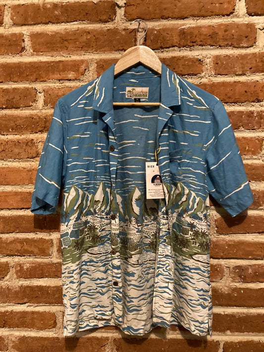 CAMISA MANGA CORTA-PATAGONIA-SEGUNDA MANO-TALLA XS