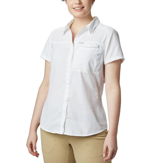 SHIRT- SHORT SLEEVE- SILVER RIDGE- WOMEN- COLUMBIA 