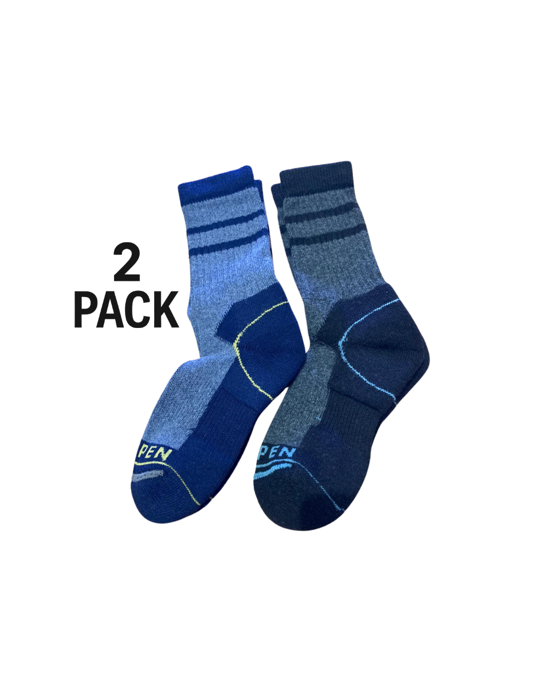 PACK 2 PARES DE CALCETAS- MERINO HIKER- LORPEN