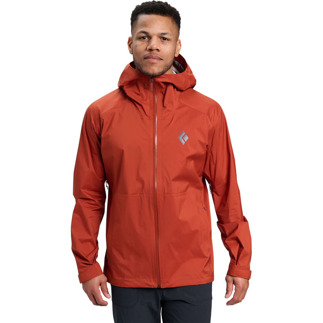CHAMARRA IMPERMEABLE-FINELINE STRETCH SHELL-BLACK DIAMOND-HOMBRE