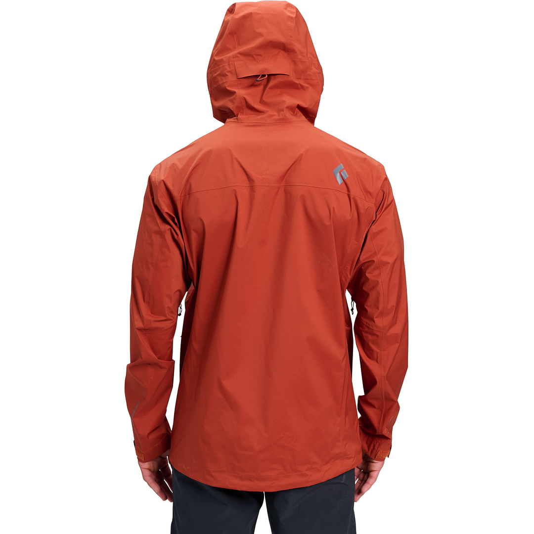 CHAMARRA IMPERMEABLE-FINELINE STRETCH SHELL-BLACK DIAMOND-HOMBRE