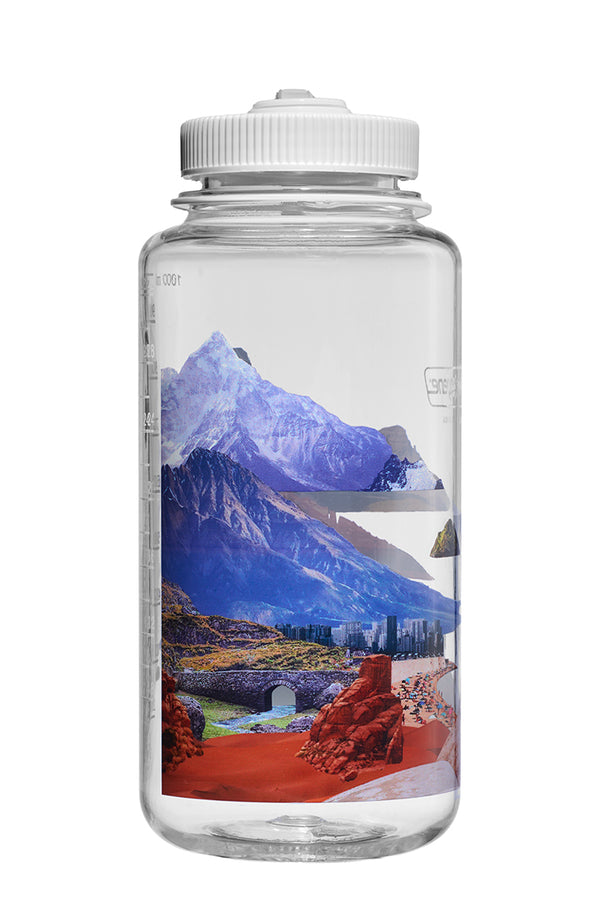 BOTELLA 1 LITRO- BOCA ANCHA-PSYCHEDELIC-EDITION- NALGENE