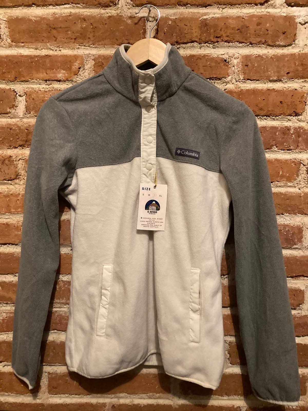 CHAMARRA POLAR COLUMBIA-SEGUNDA MANO TALLA XS