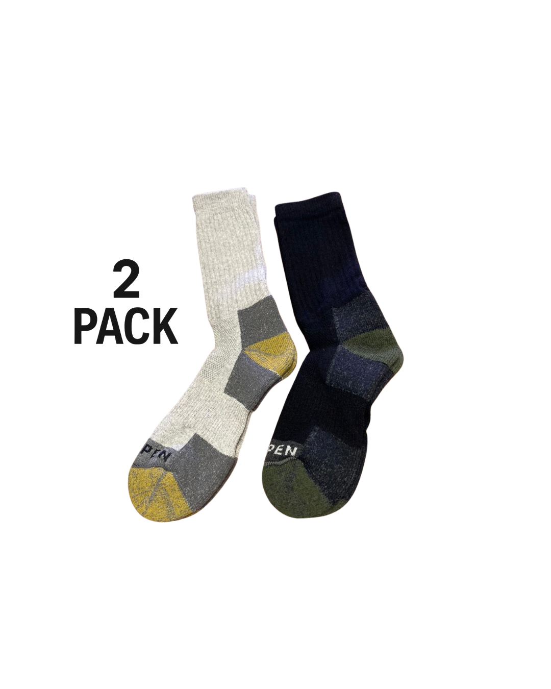 PACK 2 PARES DE CALCETAS- MERINO HIKER- LORPEN
