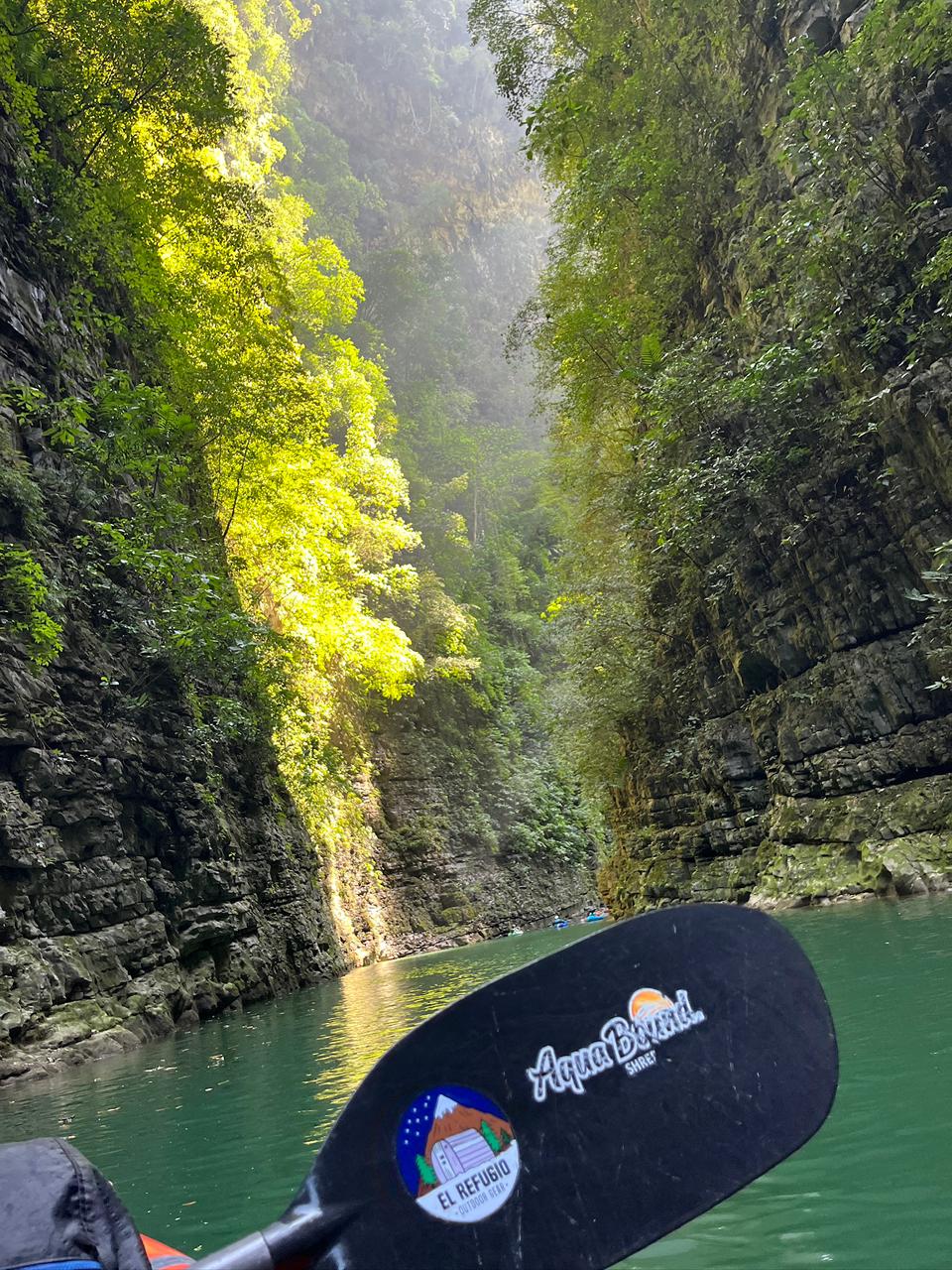 Arco del tiempo- Expedición Packraft