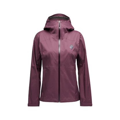 CHAMARRA IMPERMEABLE-FINE LINE STRETCH RAIN SHEEL-BLACK DIAMOND