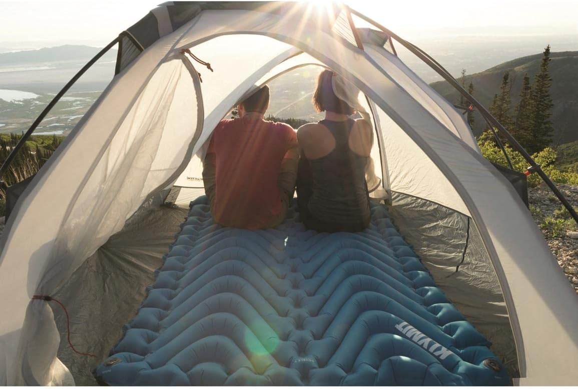 BAJO SLEEPING INFLABLE-DOBLE PARA 2 PERSONAS-KLYMIT