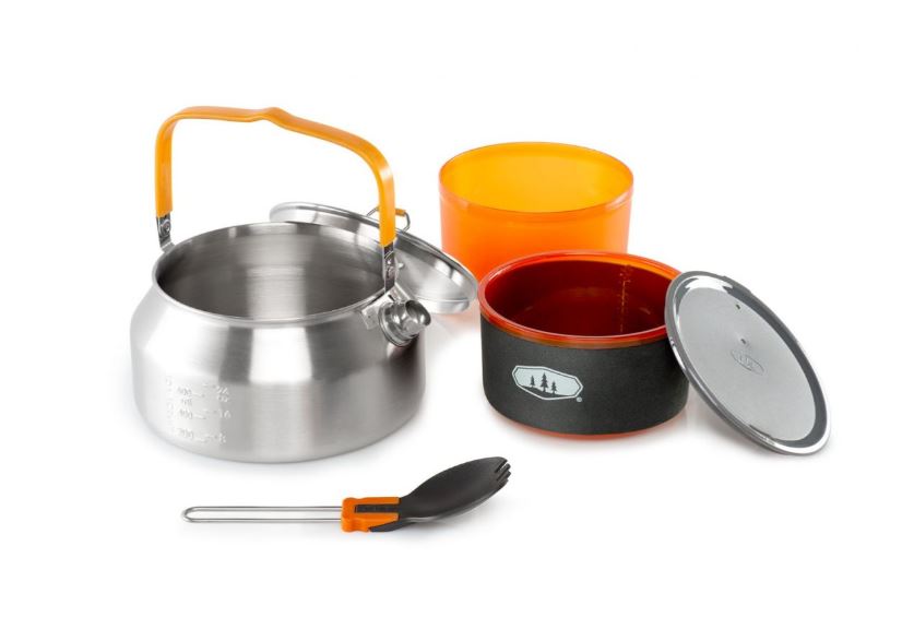 KIT TETERA PARA CAMPISMO HALULITE TEA KETTLE- GSI OUTDOORS