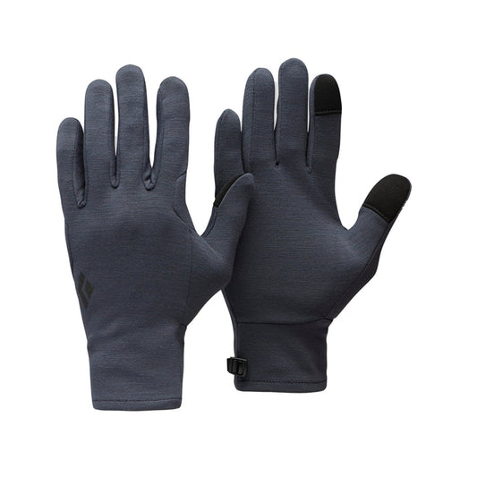 GUANTES MIDWEIGHT WOOL LINERS-BLACK DIAMOND