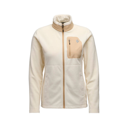 CHAMARRA POLAR-RIFHT FULL ZIP-MUJER-BLACK DIAMOND