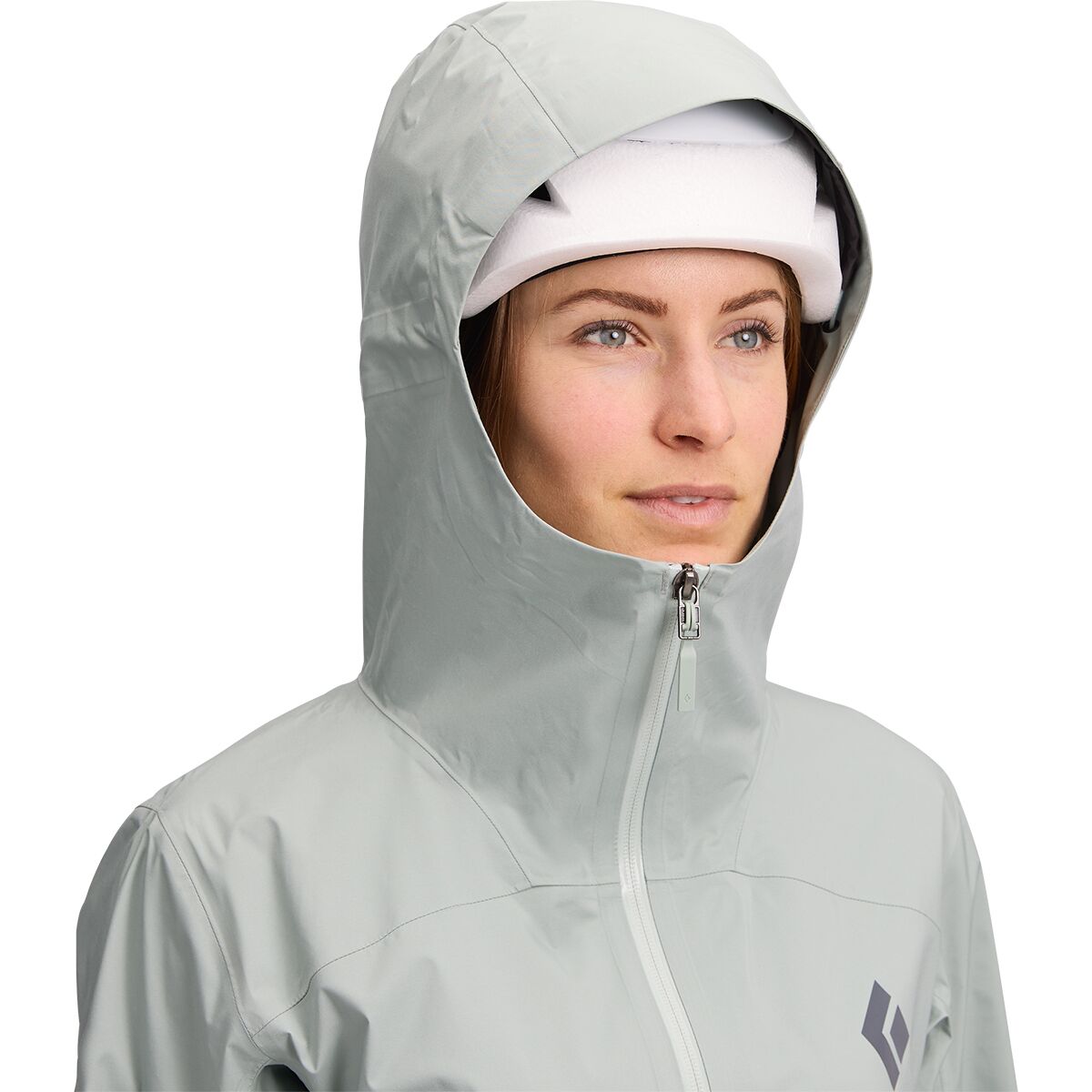 CHAMARRA IMPERMEABLE-FINELINE-STRETCH SHELL-BLACK DIAMOND-MUJER