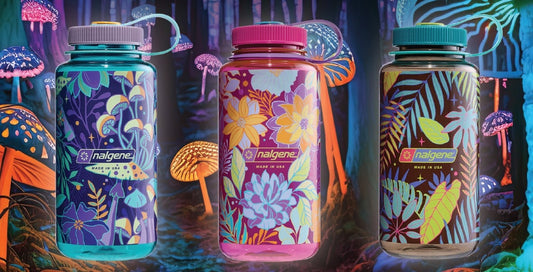 BOTELLA 1 LITRO- BOCA ANCHA-PSYCHEDELIC-EDITION- NALGENE