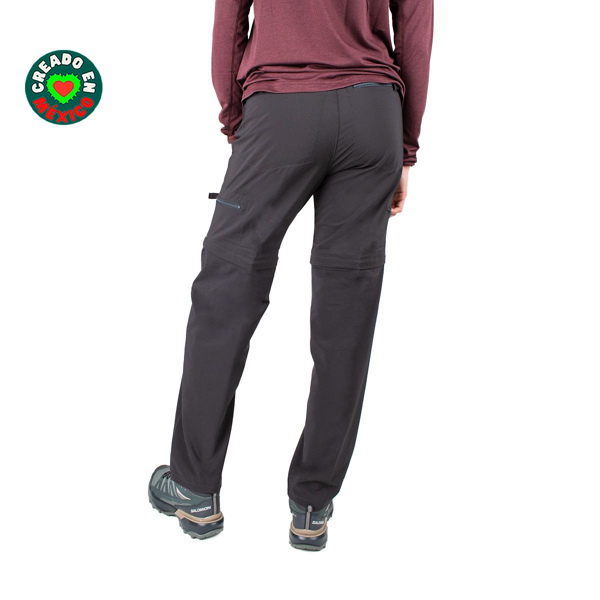 PANTALON CONVERTIBLE -CAMALEON V2-MUJER-OXFORD-KINAKU