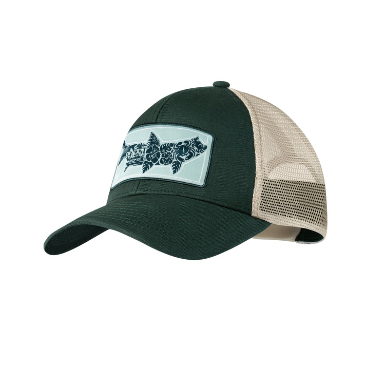 GORRA-TRUCKER CAP SALTY GREEN-BUFF