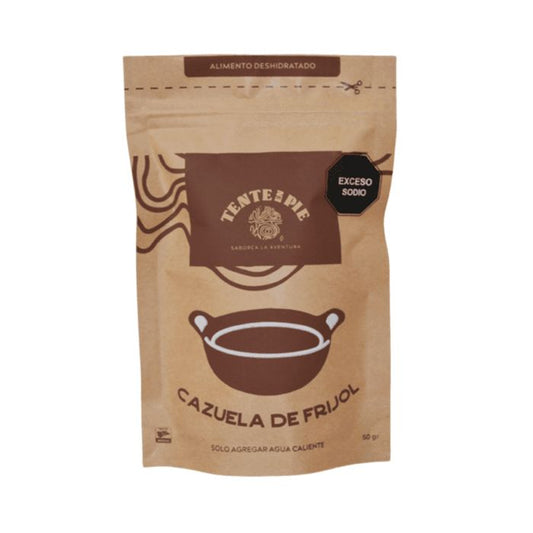COMIDA DESHIDRATADA-CAZUELA DE FRIJOL-TENTEENPIE
