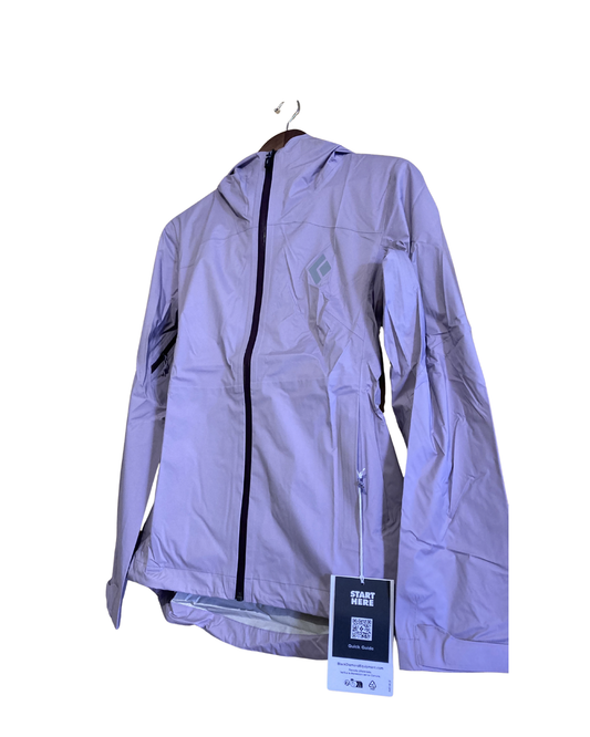 CHAMARRA IMPERMEABLE-FINELINE-VIOLET-BLACK DIAMOND