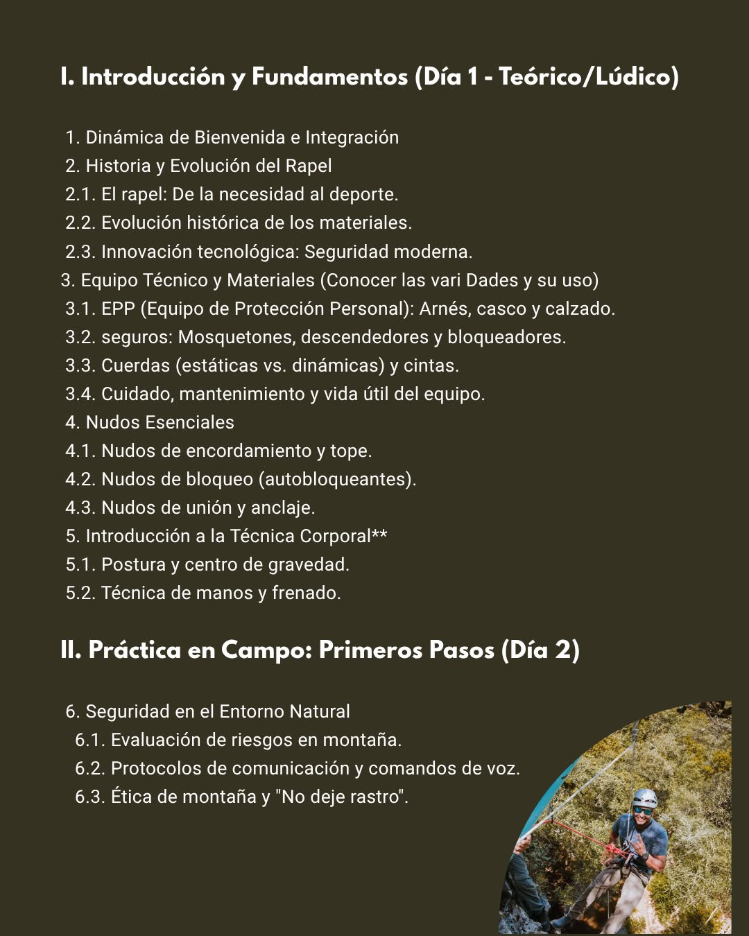 CURSO RAPEL PARA PRINCIPIANTES-3 DIAS