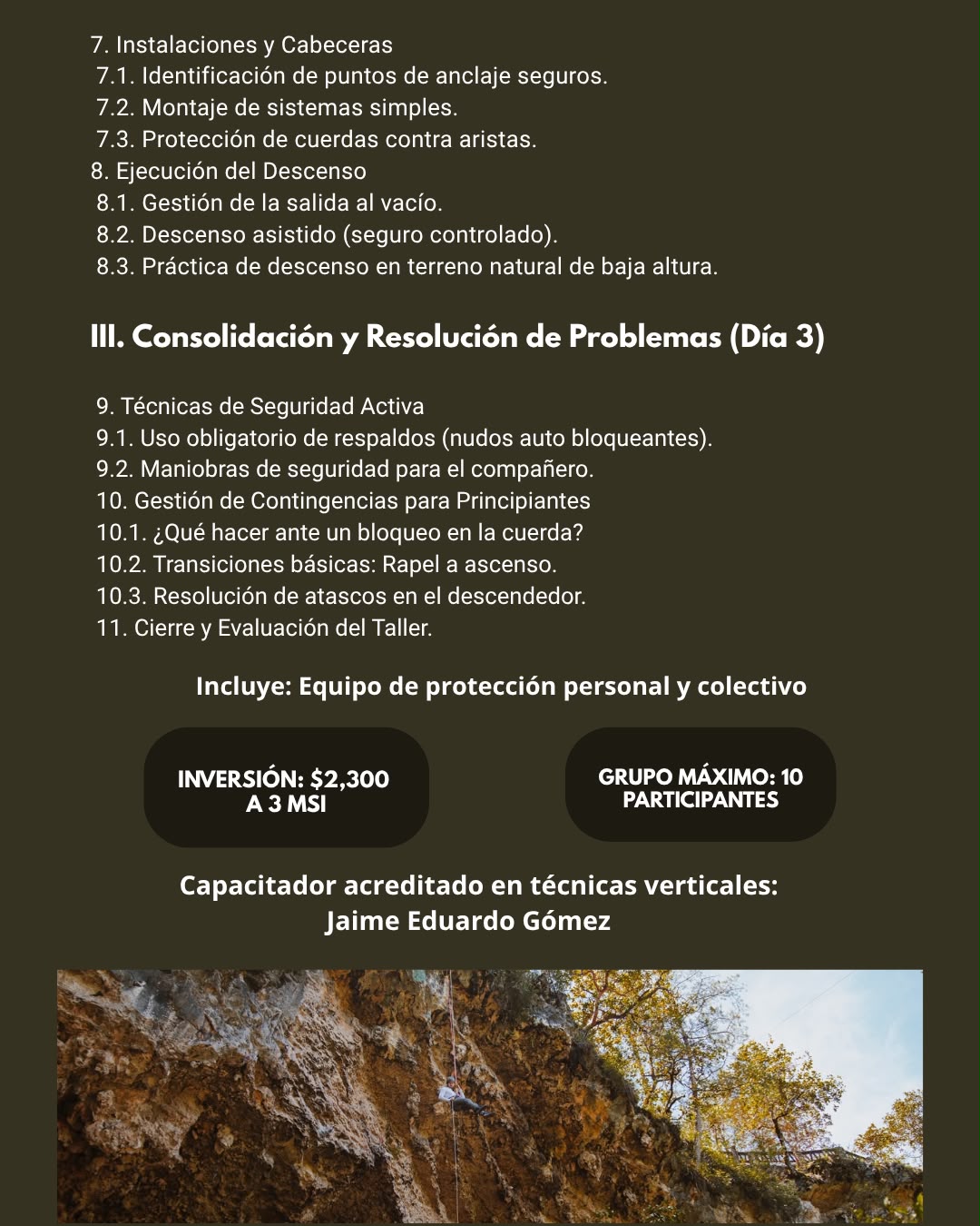 CURSO RAPEL PARA PRINCIPIANTES-3 DIAS