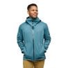 CHAMARRA IMPERMEABLE FINELINE STRETCH SHELL (CREEK BLUE) HOMBRE-BLACK DIAMOND
