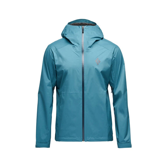 CHAMARRA IMPERMEABLE FINELINE STRETCH SHELL (CREEK BLUE) HOMBRE-BLACK DIAMOND
