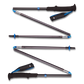 TRAIL RUNNING AND TREKKING POLES - DISTANCE Z - BLACK DIAMOND