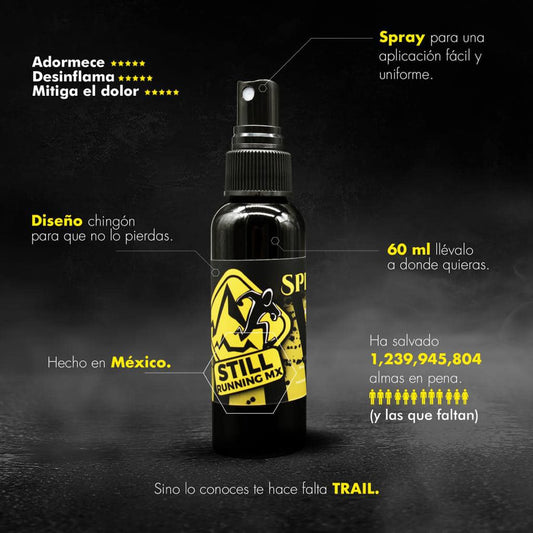 SPRAY TORCEDURAS/CALAMBRES- STILL RUNNING